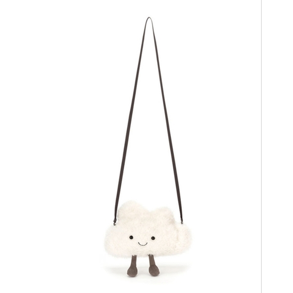 Jellycat Amuseable Cloud Bag 9x8" Soft & Plush NWT - Picture 3 of 6